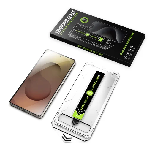 Samsung Galaxy S25 Plus / Galaxy S24 Plus - Techsuit - TitanGlass CrystalHD (2 db) - Átlátszó. üvegfólia - 7