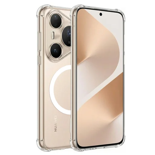 Huawei Pura 80 Pro Techsuit - Shockproof Clear Silicone MagSafe - Clear tok - 1