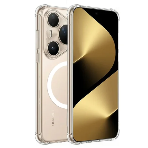 Huawei Pura 80 Ultra Techsuit - Shockproof Clear Silicone MagSafe - Clear tok - 1