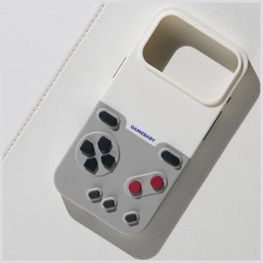 iPhone 17 Pro Max GameBaby kontrolleres tok szürke - 6