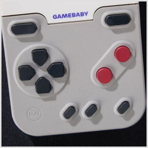 iPhone 17 Pro Max GameBaby kontrolleres tok szürke - 9