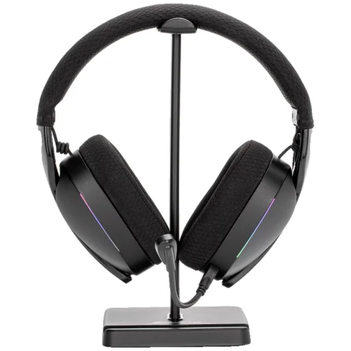 XTRIKE ME HT-08 BK fejhallgató állvány fekete - 3