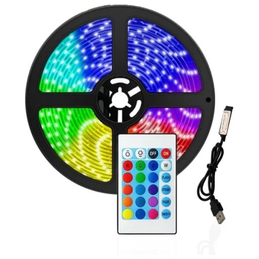RGB LED szalag Bluetooth vezérlővel 5m XTRIKE ME HT-5050 B5 - 2
