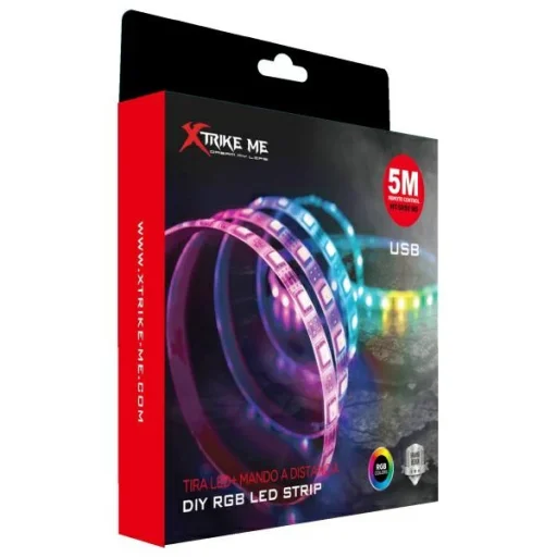 RGB LED szalag Bluetooth vezérlővel 5m XTRIKE ME HT-5050 B5 - 7
