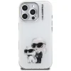 iPhone 16 Pro Max Karl Lagerfeld IML Aquarelle Karl & Choupette & Logo fehér tok thumbnail