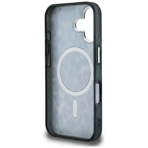 iPhone 16 Karl Lagerfeld IML Leopárdmintás MagSafe tok fekete - 7