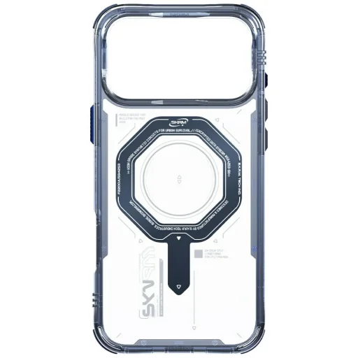 iPhone 17 Pro Max Skinarma Magma mágneses töltés képes kék tok - 4