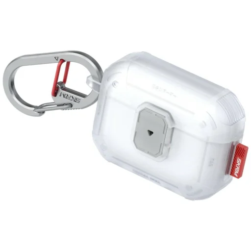 AirPods Pro 3 Case Skinarma Mecha LE átlátszó tok - 1