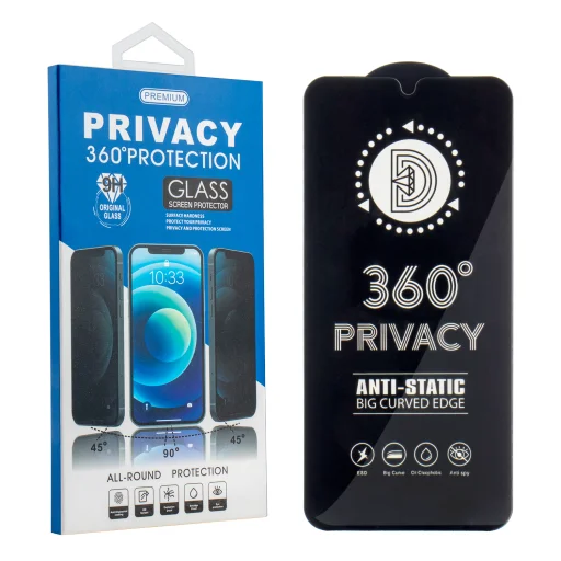 iPhone 17, 16 Pro edzett üveg Privacy 360 üvegfólia - 9