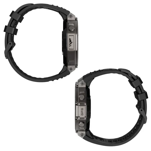 Blavec Smartwatch M-04 Falcon AMOLED GPS Hanghívás (SWM04-GP) grafit + 1 szíj - 6