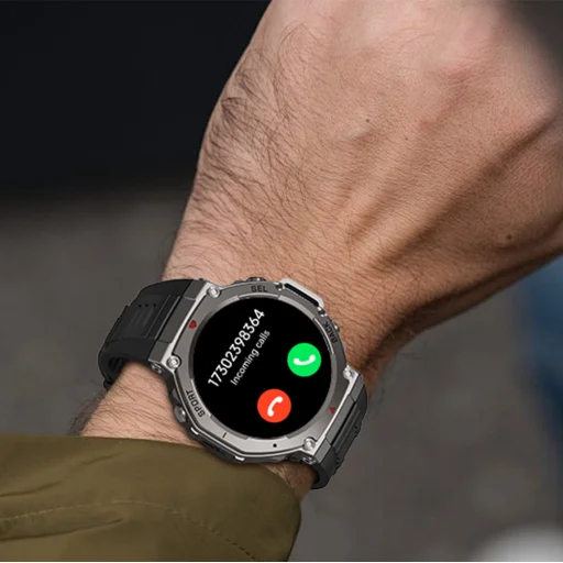 Blavec Smartwatch M-04 Falcon AMOLED GPS Hanghívás (SWM04-GP) grafit + 1 szíj - 8