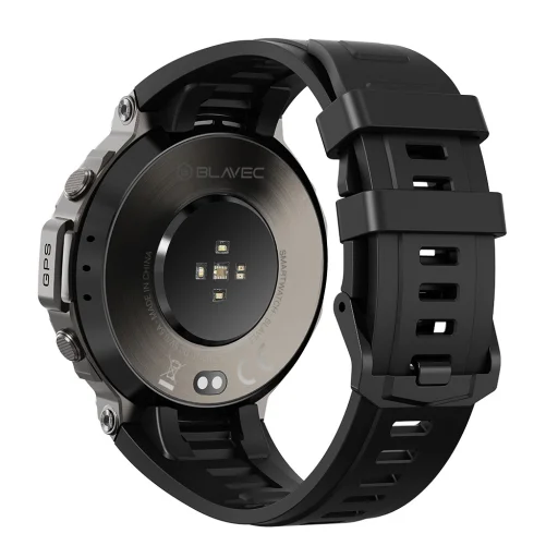 Blavec Smartwatch M-04 Falcon AMOLED GPS Hanghívás (SWM04-GP) grafit + 1 szíj - 5