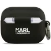 Karl Lagerfeld Szilikon Karl Fej 3D AirPods Pro 3 fekete tok thumbnail