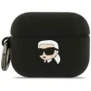Karl Lagerfeld Szilikon Karl Fej 3D AirPods Pro 3 fekete tok thumbnail