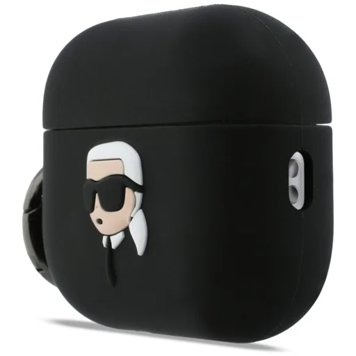Karl Lagerfeld Szilikon Karl Fej 3D AirPods Pro 3 fekete tok - 3