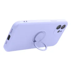 SILICONE RING puzdro XIAOMI Redmi Note 14 PRO 4G fialové