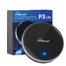 Wireless Carplay / Android Auto adapter Ottocast OttoAibox P3 Lite Apple iPhone / Android sorozathoz, fekete