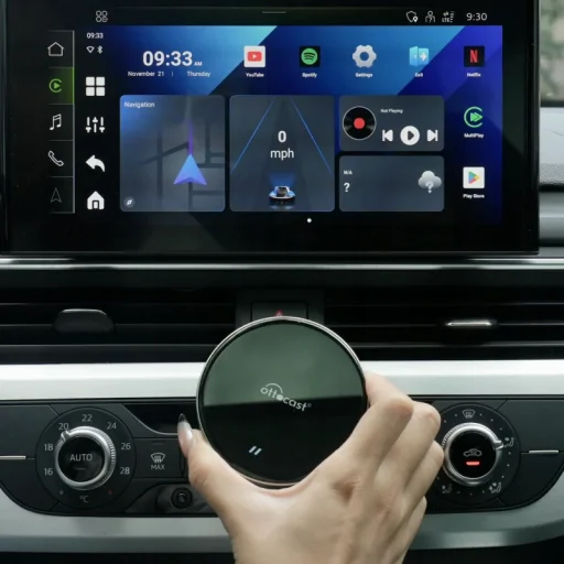 Wireless Carplay / Android Auto adapter Ottocast OttoAibox P3 Lite Apple iPhone / Android sorozathoz, fekete - 5