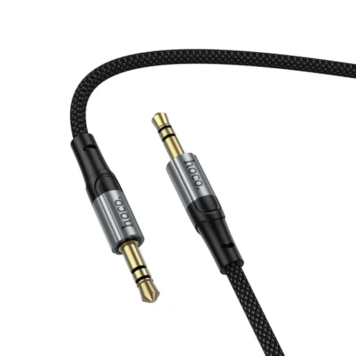 3.5 mm-ről 3.5 mm-re audio kábel Hoco UPA33, 1.5 m, fekete - 3