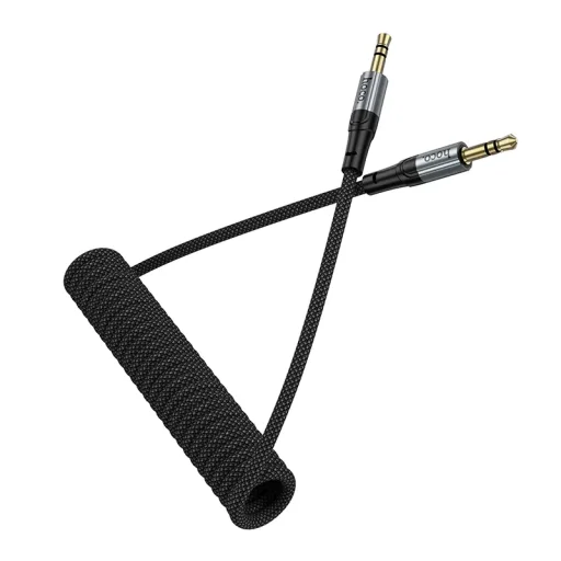 3.5 mm-ről 3.5 mm-re audio kábel Hoco UPA33, 1.5 m, fekete - 5