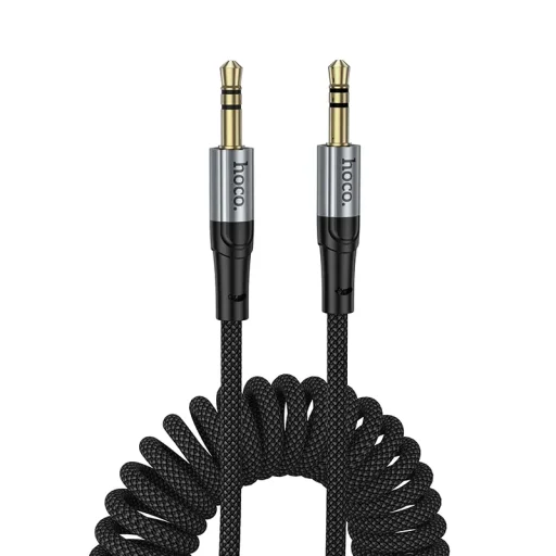 3.5 mm-ről 3.5 mm-re audio kábel Hoco UPA33, 1.5 m, fekete - 1