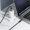 USB-C - USB-C kábel Hoco Display U148, 240W, 1,2m, fekete - 5