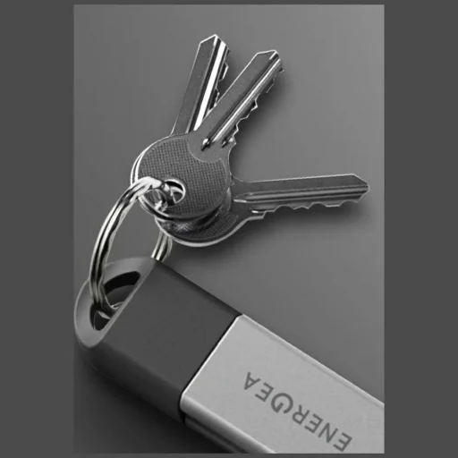 Energea Sheath Key 2 az 1-ben USB-C kábel USB-C-ről USB-C/USB-A-ra 480Mbps 60W 15cm kék - 3