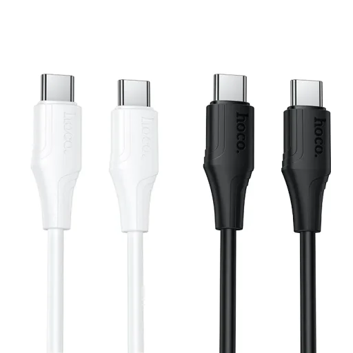 USB-C to USB-C kábel Hoco X124, 60W, 3A, 1m, Fehér - 3