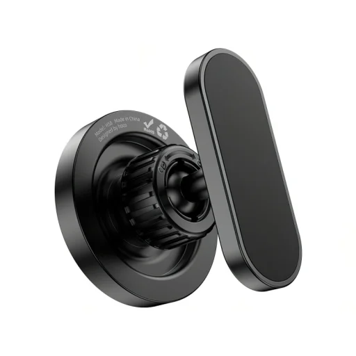 Mágneses Autós Tartó Hoco H58, 4.5-től 7 hüvelykig, Fekete - 3