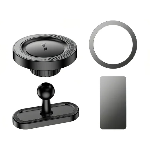 Mágneses Autós Tartó Hoco H58, 4.5-től 7 hüvelykig, Fekete - 5