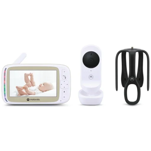 Motorola VM45 Connect StarGrip 5" video bébiőr fehér - 1