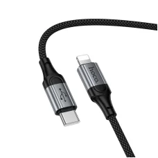 USB-A na Lightning kábel Hoco X121, 27W, 2.4A, 1.5m, čierny