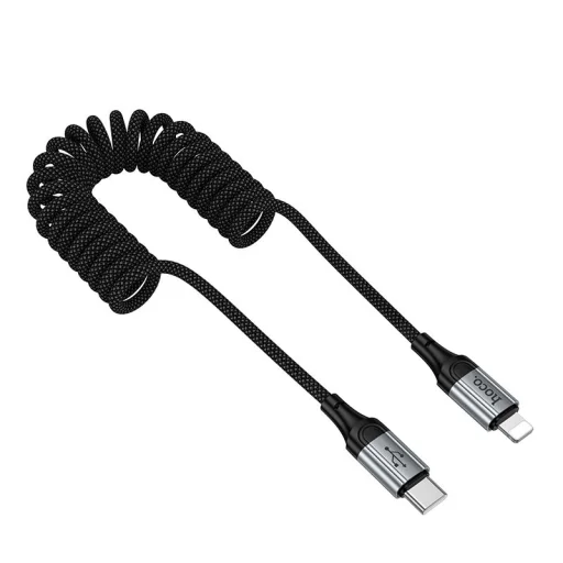 USB-A na Lightning kábel Hoco X121, 27W, 2.4A, 1.5m, čierny - 6
