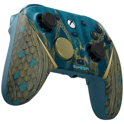 Xbox Series X|S / One GameSir G7 Pro WUCHANG: Fallen Feathers Edition Bluetooth játékkontroller kék-arany - 8