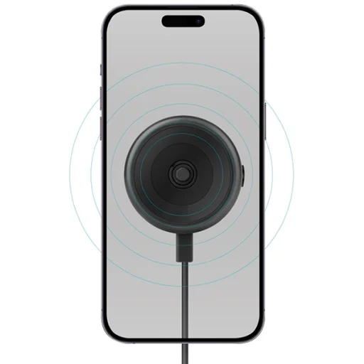 Univerzális ENERGEA AirLock indukciós tartó a műszerfalhoz fekete - 4