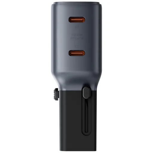 Energea TravelGo Adapter 45 2xUSB-C 45W grafit-fekete - 7