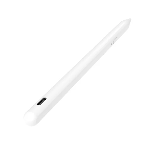 iPad Techsuit Stylus Pen (AX10), Bluetooth, Type-C, tenyér visszautasítás, dőlés nyomásérzékelés, 130mAh, 5V, 0.2A - Fehér - 7