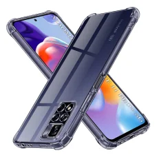 Xiaomi Redmi Note 11 Pro+ 5G Techsuit Rázkódásálló Átlátszó Szilikon Fekete tok