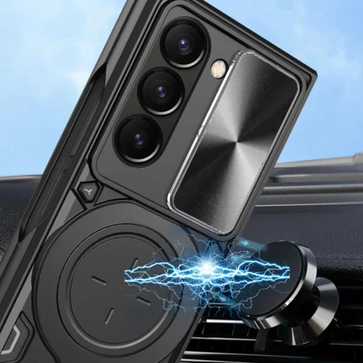 Samsung Galaxy Z Fold7 Piros Techsuit CamGuard Pro  tok - 9