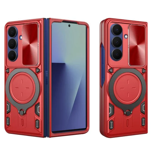 Samsung Galaxy Z Fold7 Piros Techsuit CamGuard Pro  tok - 1