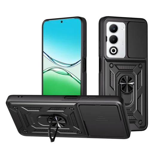 Oppo A5 4G Techsuit CamShield Series Fekete tok - 1