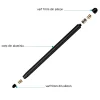 Android, iOS, Microsoft Fekete Techsuit - Stylus Pen (JC01) - Aluminum Alloy thumbnail