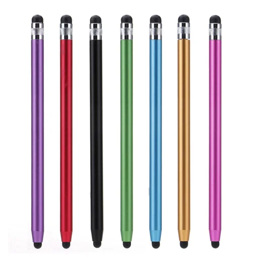 Android, iOS, Microsoft Fekete Techsuit - Stylus Pen (JC01) - Aluminum Alloy - 6