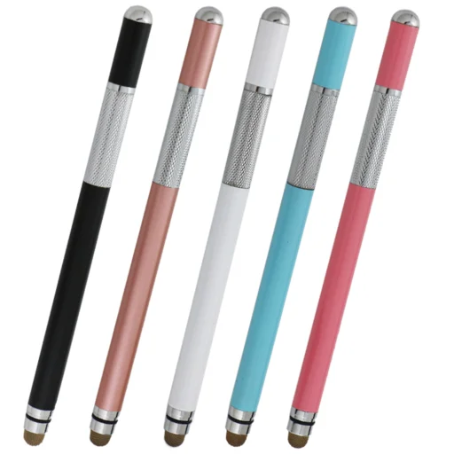 Android, iOS, Microsoft Techsuit - Stylus Pen (JC03) - Alumínium Ötvözet - Fekete - 6