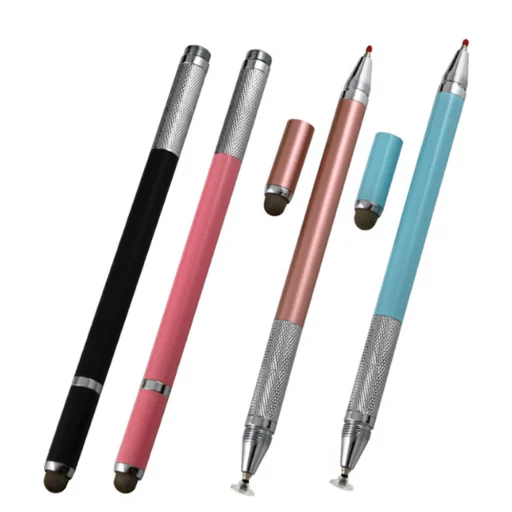 Android, iOS, Microsoft Techsuit - Stylus Pen (JC03) - Alumínium Ötvözet - Fekete - 5