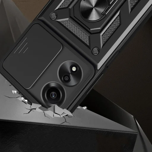 Oppo A60 4G Techsuit CamShield Series Fekete tok - 5