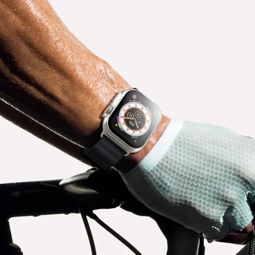 Apple Watch Ultra / Ultra 2 Techsuit Defense360 Pro tok és Képernyővédő - Átlátszó - 4