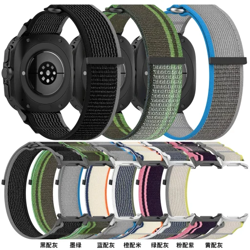 Samsung Galaxy Watch Ultra 47mm Szürke / Fekete Techsuit - Watchband (W054) - 6