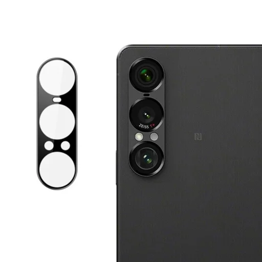 Sony Xperia 1 VII Fekete Techsuit - Full Camera Glass üvegfólia - 1
