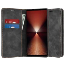 Sony Xperia 1 VI Techsuit Confy Cover - Fekete tok